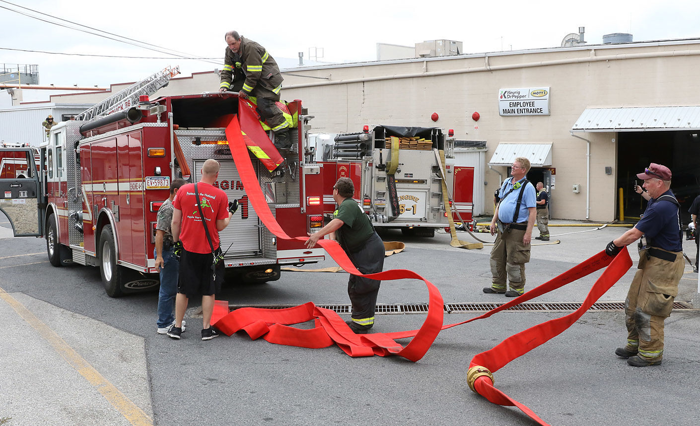 Fire at Mott's